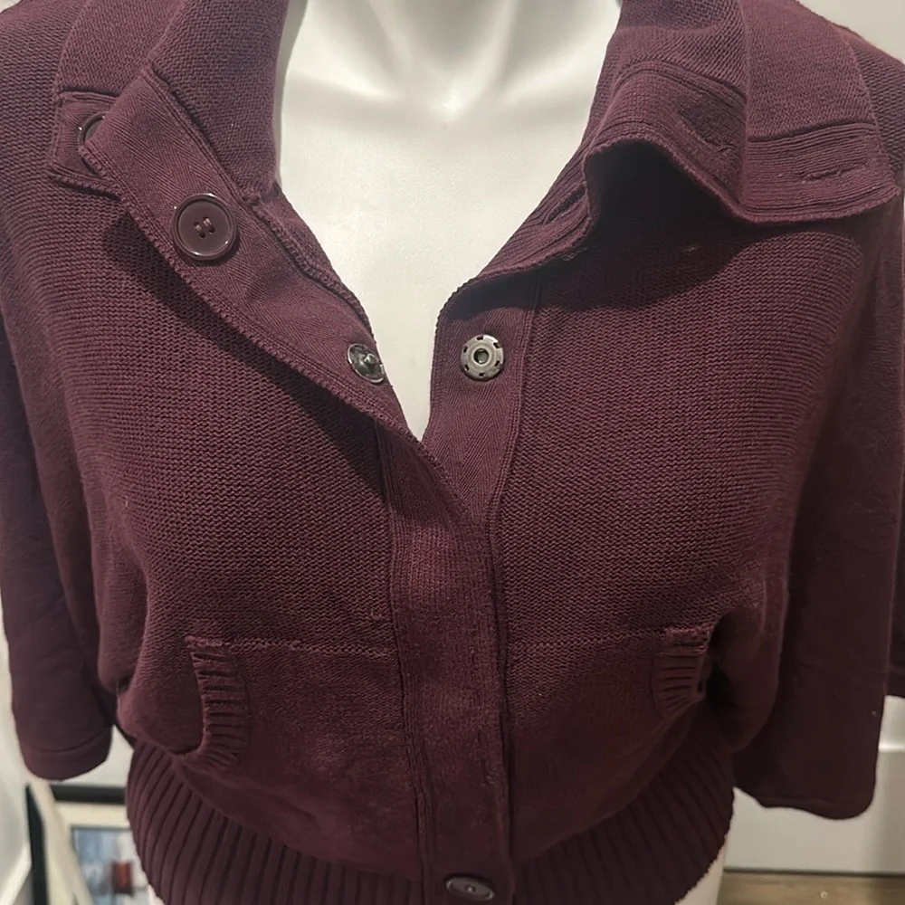 NWT Pink Rose Cardigan/Jacket Size M - Picture 5 of 16